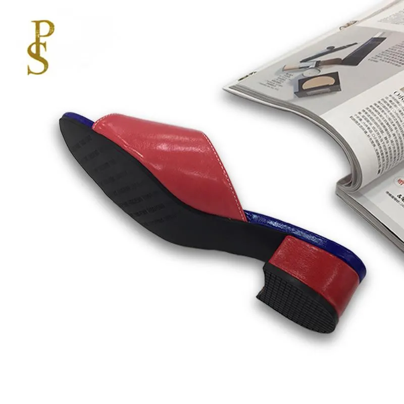 Модные и изящные разноцветные дамские тапочки в стиле пэчворк Женские шлепанцы