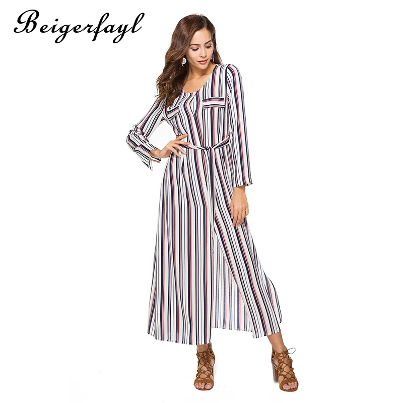 Beigerfayl шифоновая рубашка с длинными рукавами женские платья Новинка 2019 платье в
