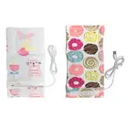 USB-подогреватель для детских бутылочек, переносная уличная бутылка для молока и кормления для младенцев с подогревом, изолированная сумка 28x13 см