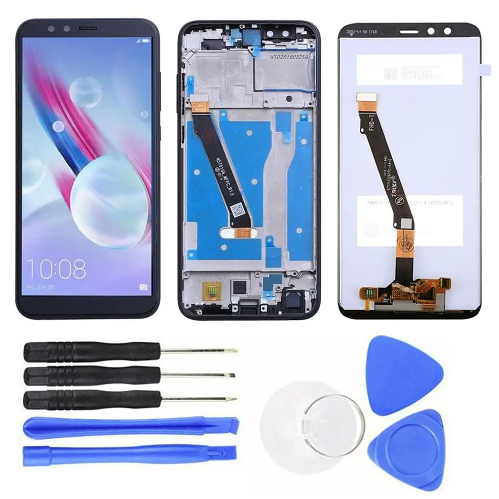 Замена Смарт ЖК экрана T ouch дигитайзер сборка для huawei Honor 9 Lite LLD L31 AL00 AL09 замена