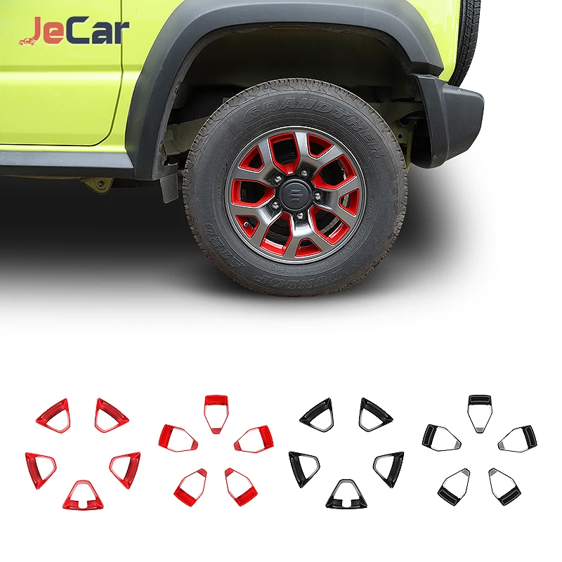 

АБС-пластик, декоративная крышка ступицы колеса, рамка, отделка для Jimny 2019 2020 2021, аксессуары для стайлинга автомобиля