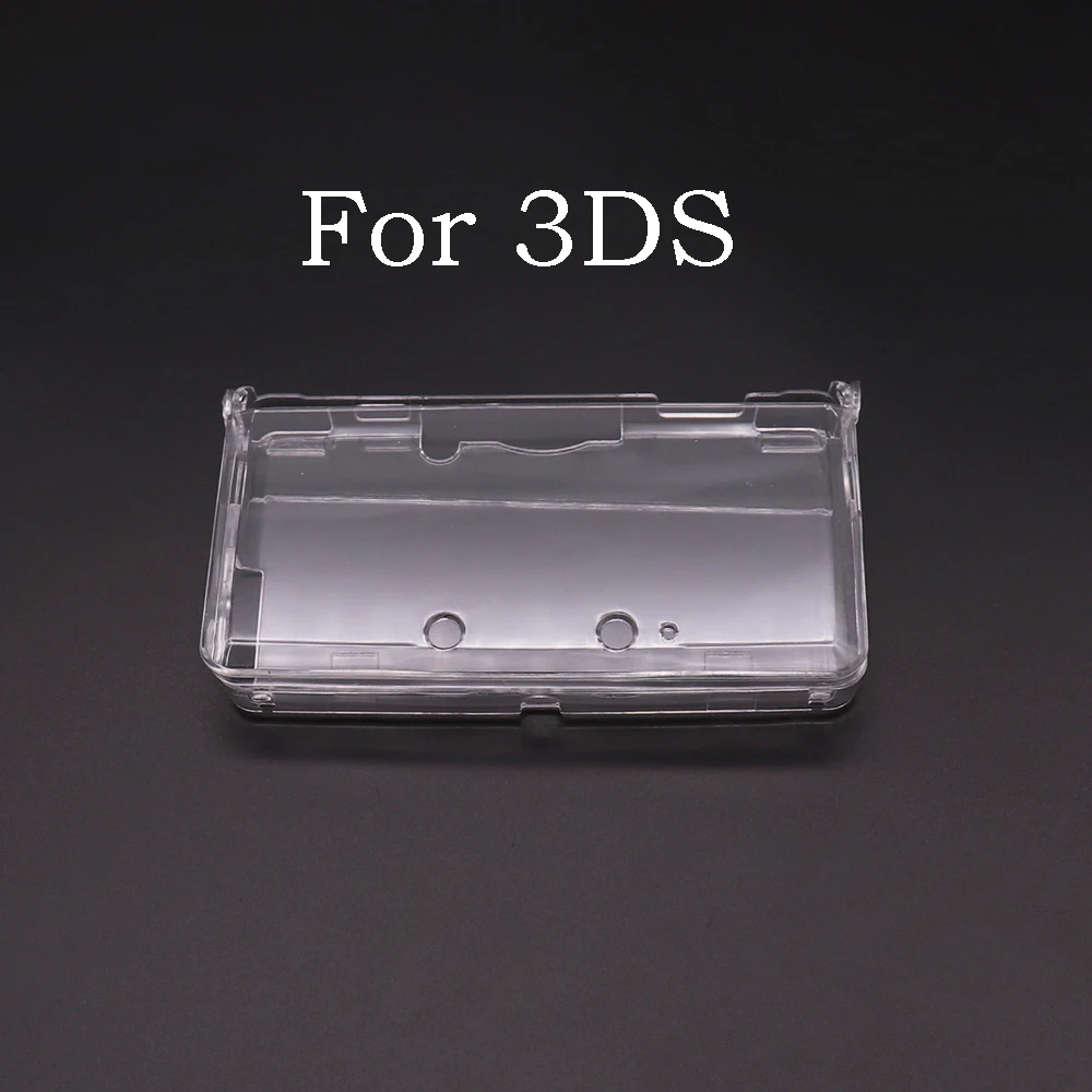 

New Crystal Clear Hard Skin Case Cover Complete Protection Plastic Gaming Accessory Case cover for Nintendo 3DS N3DS Console
