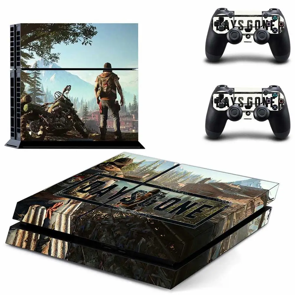 GYTM2637 Days Gone PS4 стикер s Play станция 4 кожа Vinilo наклейка для Playstation 4 PS 4 консоль и контроллер скины Pegatinas - Цвет: GYTM2637