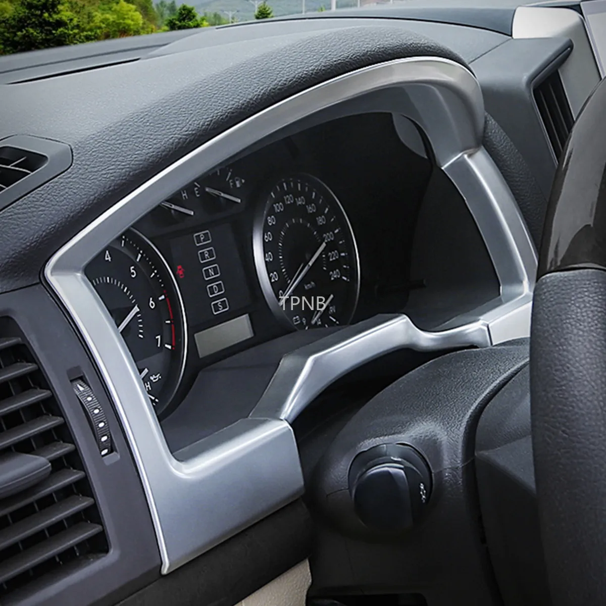 ABS декоративный чехол для автомобильных инструментов Toyota Land Cruiser 200 LC200 2016 2017 2018