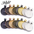 80 шт 202530 мм подвеска кабошон основа для изготовления ювелирных изделий DIY ожерелья Чокеры брелки для рукоделия аксессуары фурнитура оптом