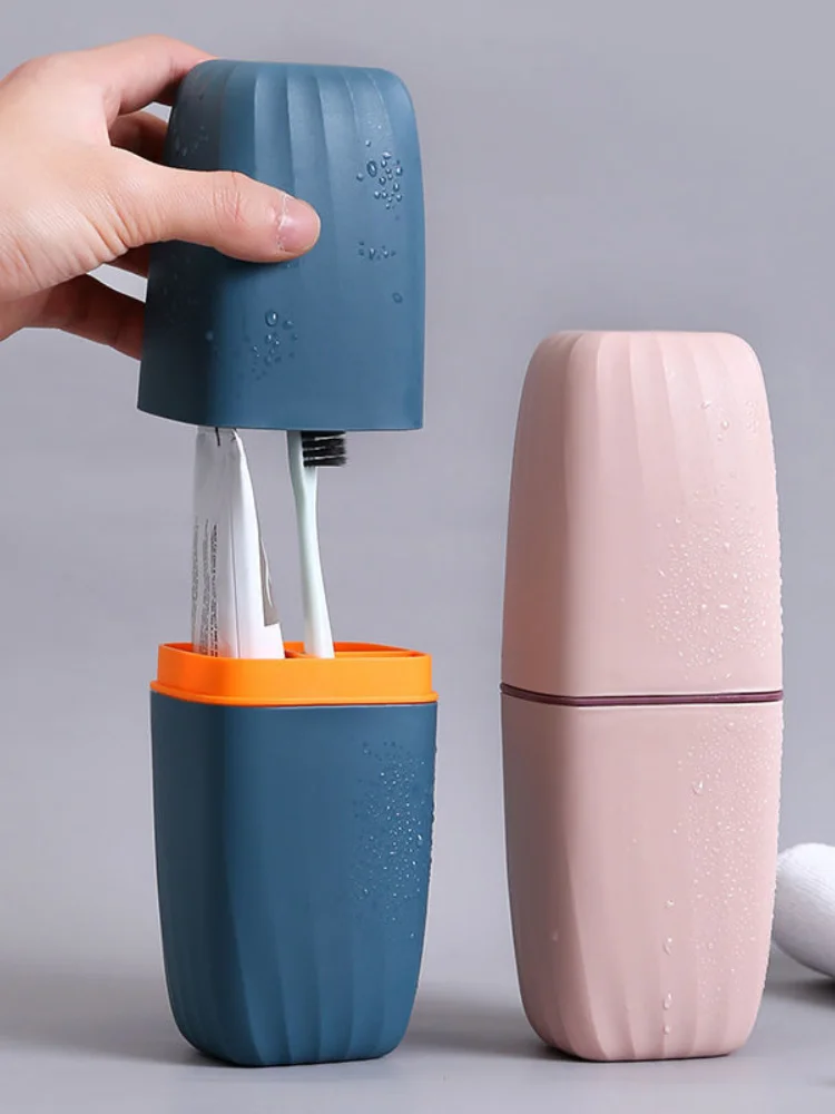 

Mouthwash Cup Travel Toothbrush Portable Set Mouthwash Cup Creative Toothbrush Cup Simple Dental Jar Dental Appliance Storage