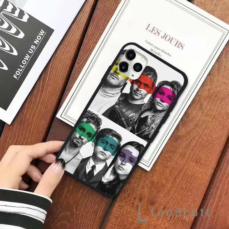 

The Umbrella Academy USA TV Phone Cases for iPhone 11 12 pro XS MAX 8 7 6 6S Plus X 5S SE 2020 XR Soft silicone