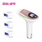 Аппарат для удаления волос Mlay IPL, эпилятор для женщин, 500000, снимки бикини
