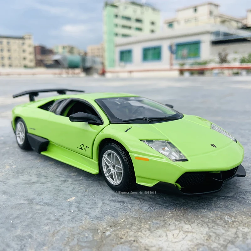 Bburago 1:24 Lamborghini LP670 4SV брелок для автомобильных ключей модель подарок парню
