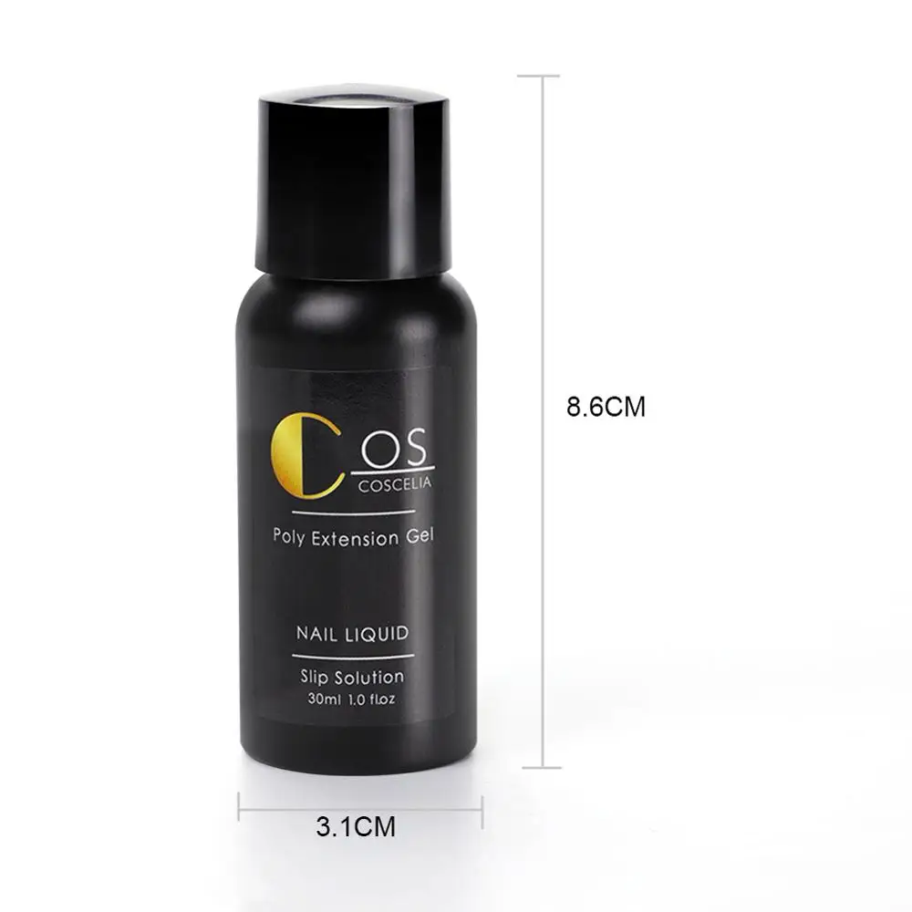 30 мл профессиональное очищающее средство COSCELIA плюс удаление излишков геля