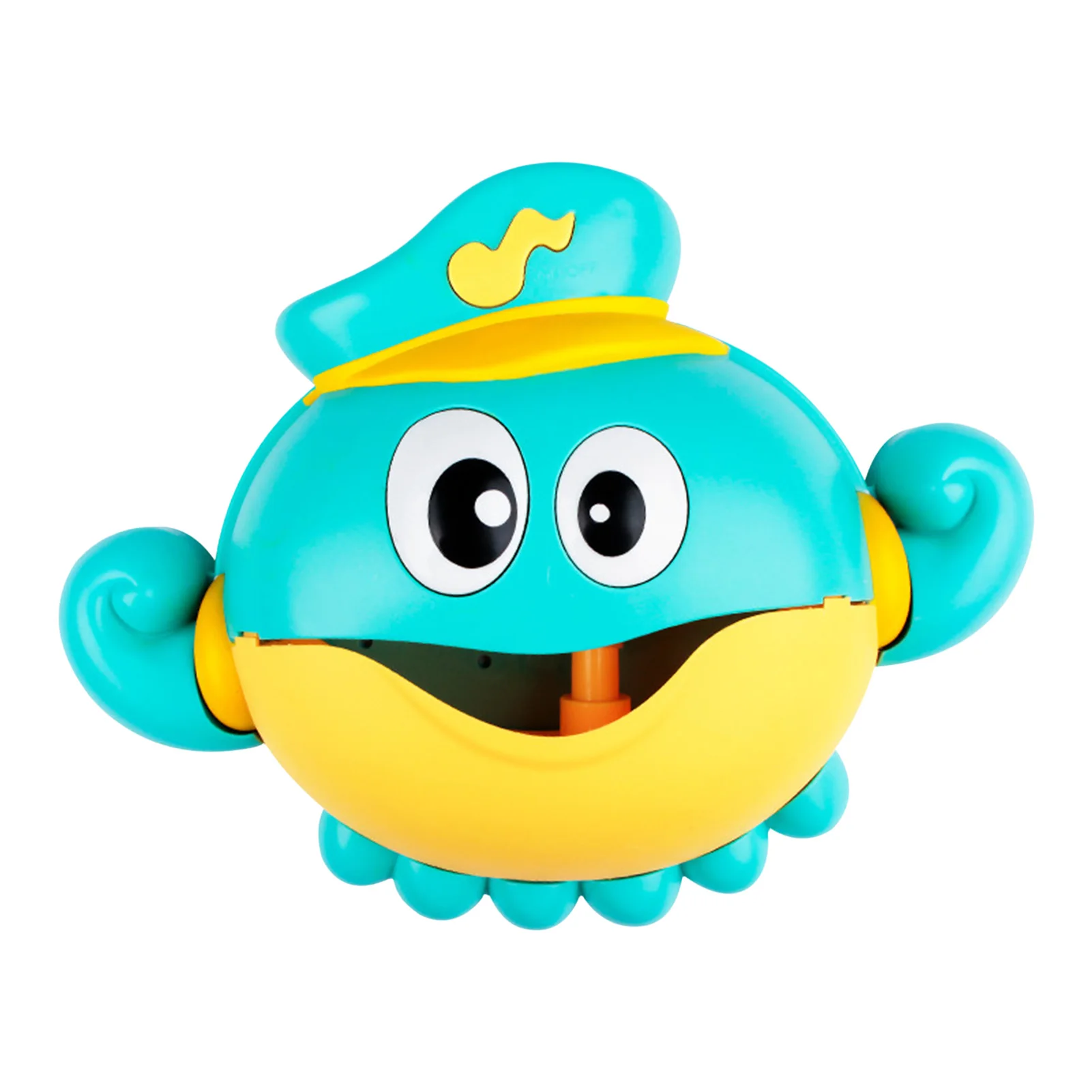 

New Electric Cute Octopus Bubble Machine Automatic Bubble Blower With Suction Cups Music Bathtub Bath Toys For Little Kids