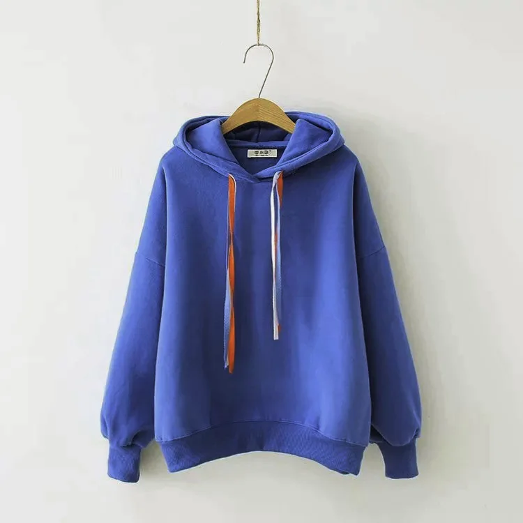 

Winter quality fashion soft women's cotton classic long sleeve Hoodie