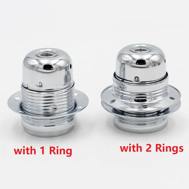 Металлический держатель для лампы E27 затененный светильник розетка фитинги