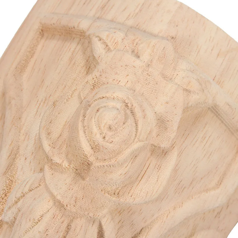 Горячая XD-4PCS 10x6 см Европейский стиль из массива дерева резные ножки для мебели