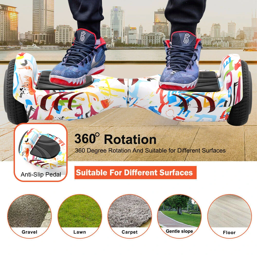 Новое поступление 6 5 дюймовый Ховерборд модный 2 ух колесный электрический