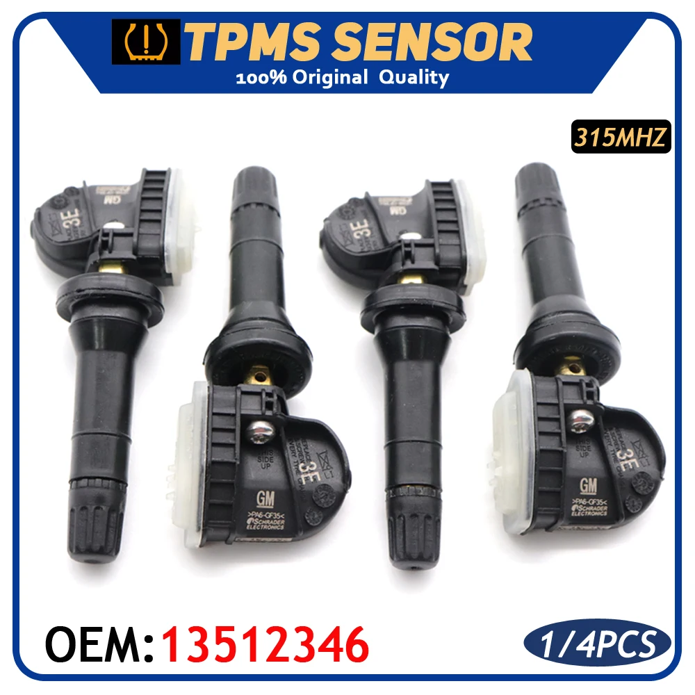 Автомобильный датчик давления в шинах TPMS 13512346 2020 МГц для GM Chevrolet Колорадо GMC
