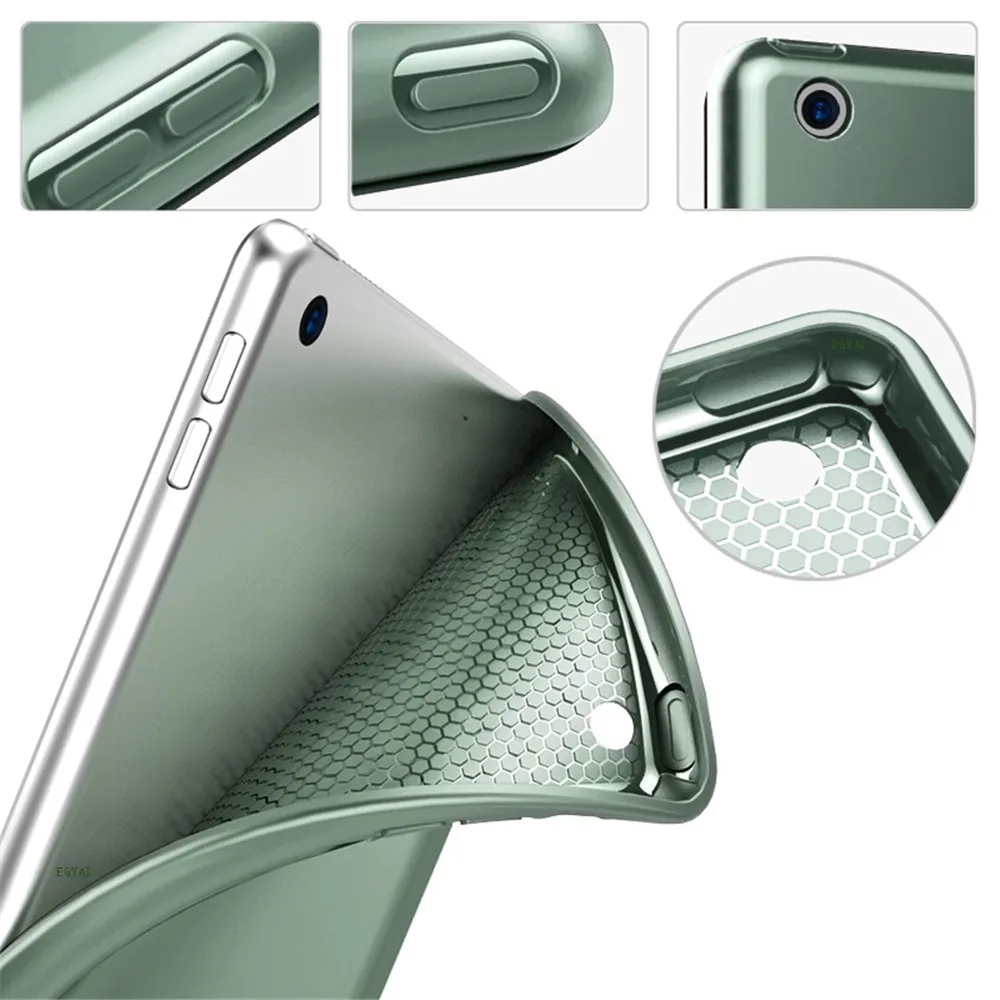 Чехол для iPad Pro 11 2020 тонкий кожаный мягкий силиконовый смарт-чехол 2-го поколения