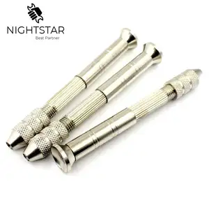 3 шт. Мини Микро алюминиевая ручная дрель с бесключевым Чаком деревообрабатывающие сверлильные вращающиеся инструменты