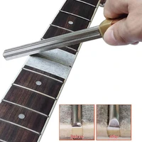 guitar fret crowning file with neck protective sheet practical fret edge file for electric guitar ukulele bass in stock
