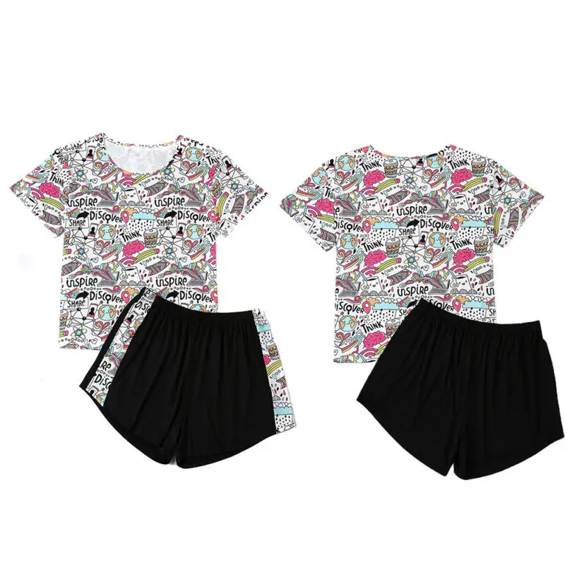 

Ladies Cotton Nightdress Nightie Nightshirt Dress T Shirt PJ Pyjamas Fun Prints