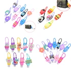 30 мл Фруктовый Мини держатель дезинфицирующего средства для рук для путешествий Портативный безопасный гель держатель Hangable дозатор для жидкого мыла контейнеров