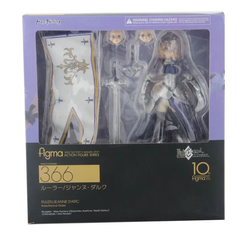 16cm Fate Grand Order Jeanne dɺrc Ruler Figma 366 Action Figure Model Toy Doll Gift | Игрушки и хобби