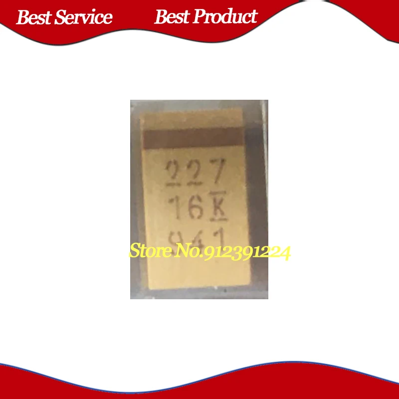 

10 шт./лот T491D227K016AT 220 мкФ 16V 10% SMD новые и оригинальные Фотообои