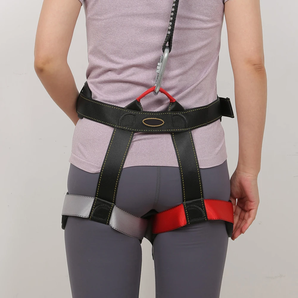 

Outdoor Rock Climbing Body Harness Yoga Waist Support Survival Safety Belt Support Body Harness Aerial Survival Equipment