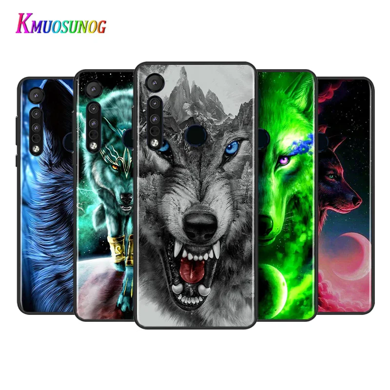 Тотем волка для Motorola G9 G8 G стилус мощность одного Fusion Hyper край E7 E6 5G плюс Play Lite