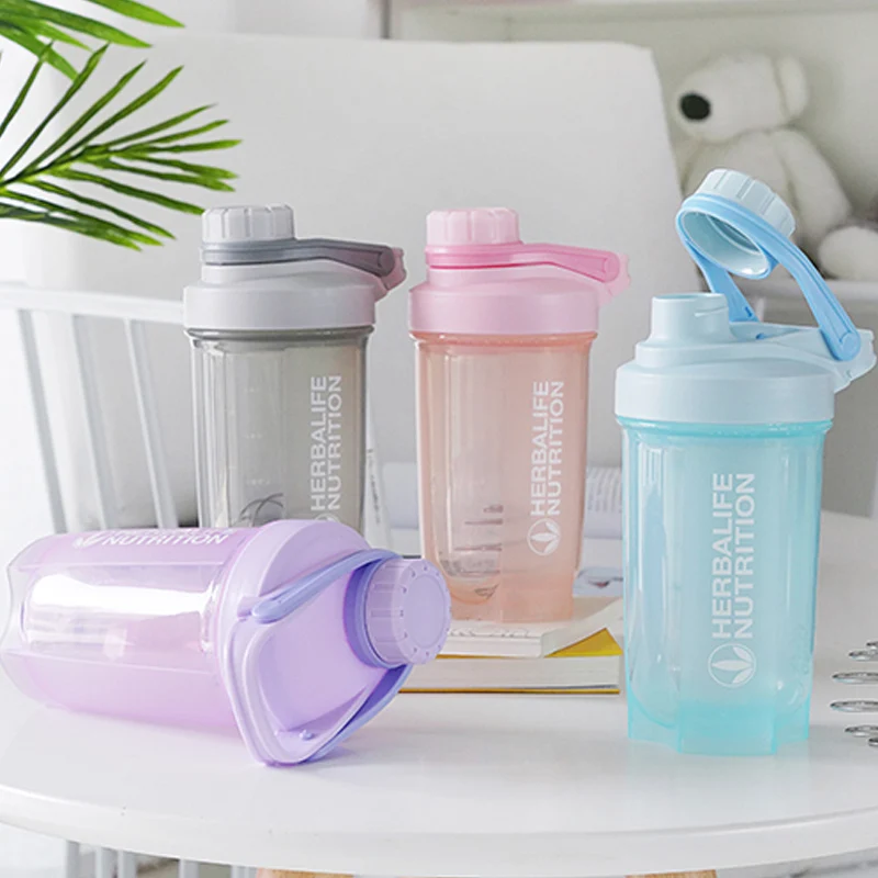 Новинка 400 мл 500 портативная прозрачная бутылка для воды Herbalife Nutrtion велосипеда