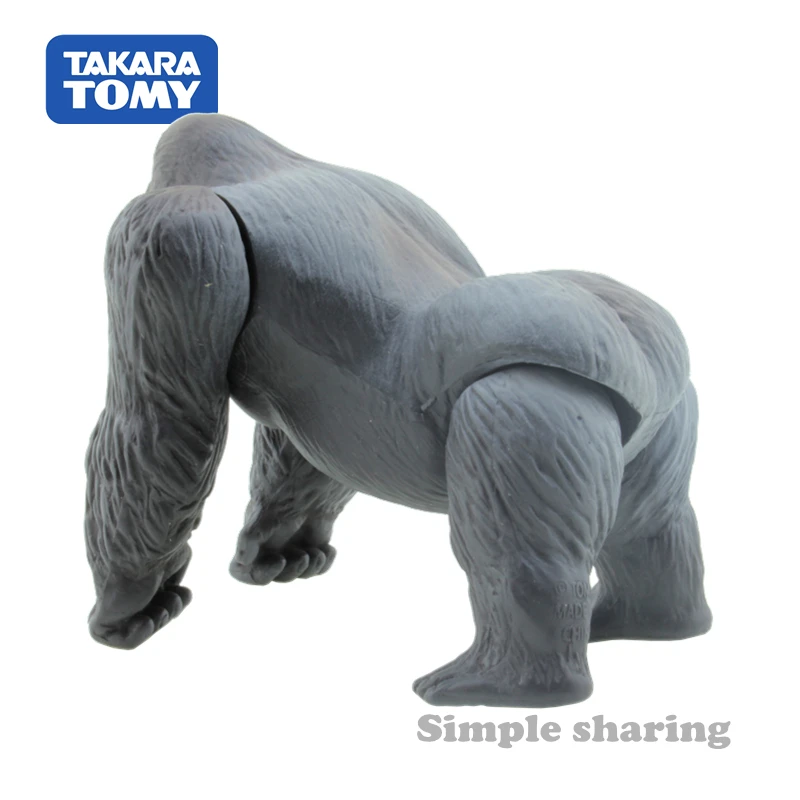 Takara Tomy Tomica Ania приключения животных Горилла As 09 литые пластмассовые игрушки для