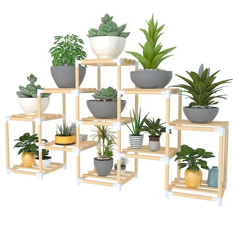 Estanteria Para Plantas Pot Saksi Standi Huerto Urbano Madera Stojak Na Kwiaty полка Dekoration напольная Цветочная