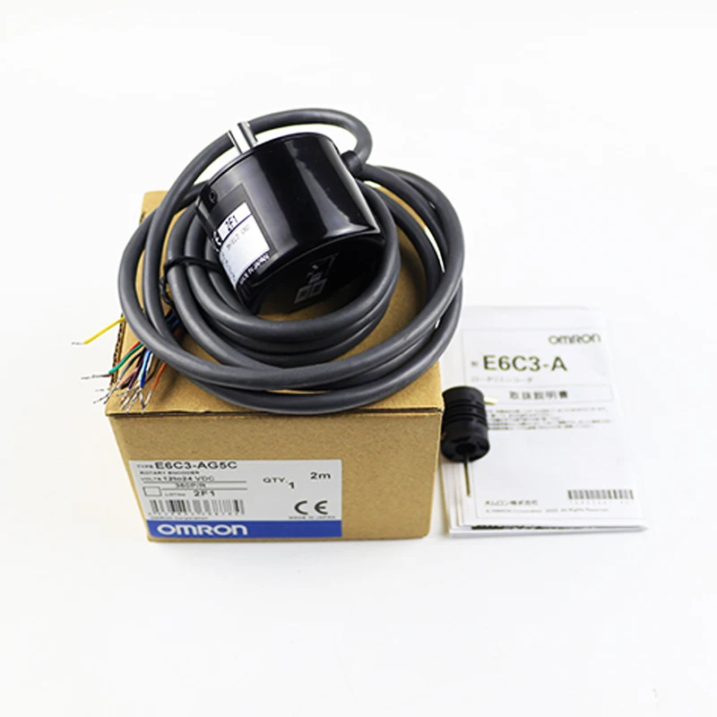 

E6C3-CWZ5GH японский серый кодировщик абсолютного значения, высокоточный поворотный кодировщик 800P/R, новый оригинальный