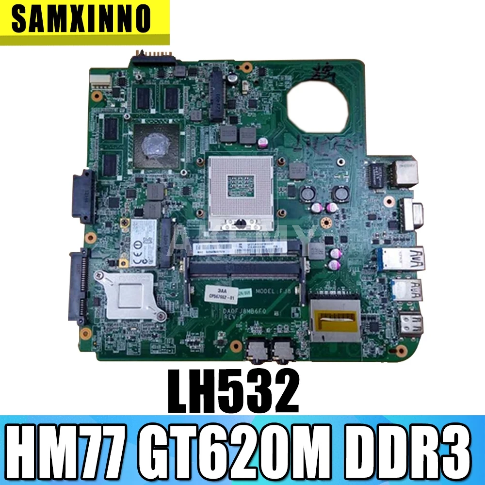 

Материнская плата для ноутбука Fujitsu LH532 DA0FJ8MB6F0 PGA989 HM77 GPU GT620M DDR3 100% протестированная работа