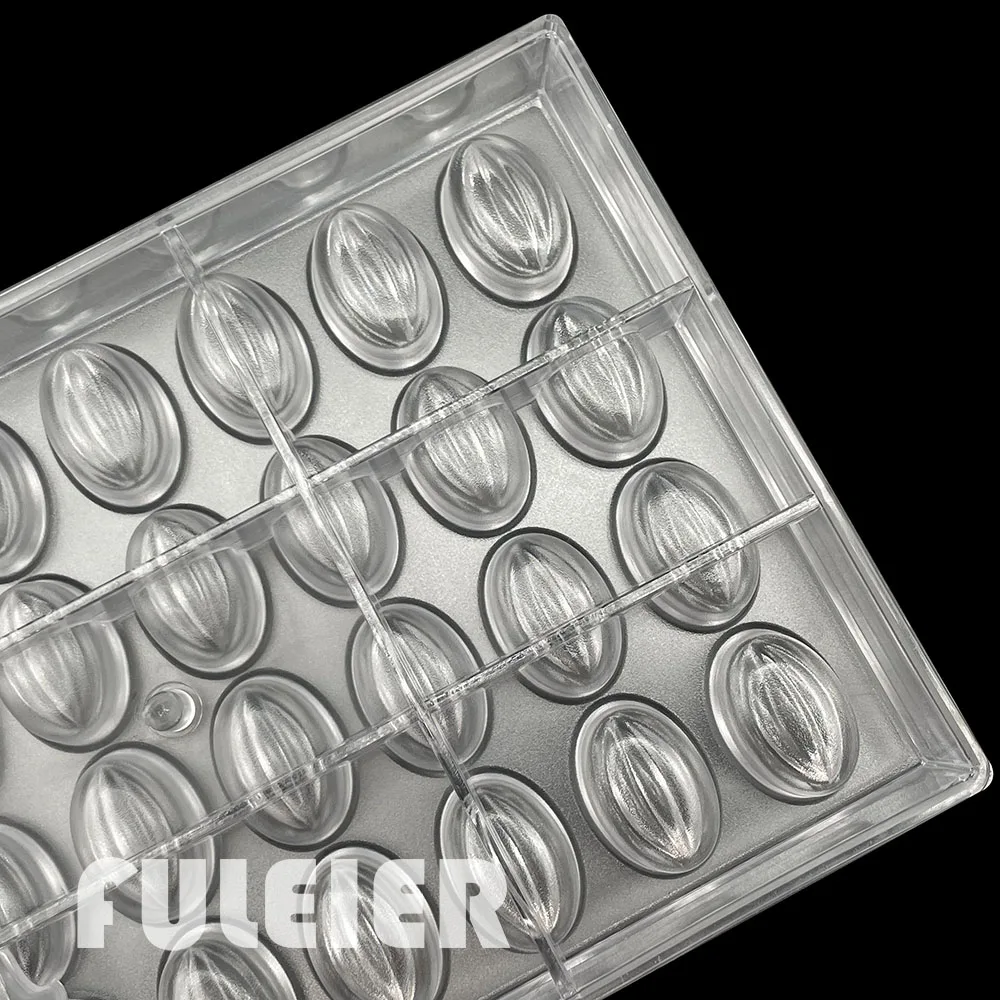 

32 Holes Nut Beans Candy Chocolate Molds Polycarbonate Bakeware Cake Pastry Confectionery Tool Chocolate Makerbaking Mould