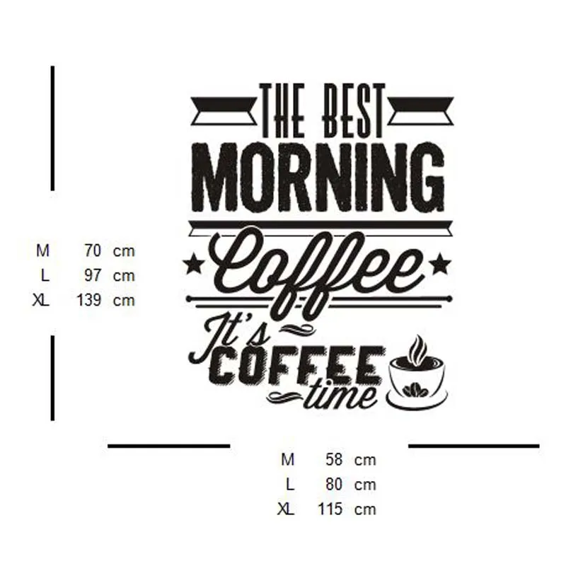 

Coffee Shop Sign Quality Goods Premium Goods Logo Cafe Decor Highest Quality Wall Cup Decal Sticker Vinyl
