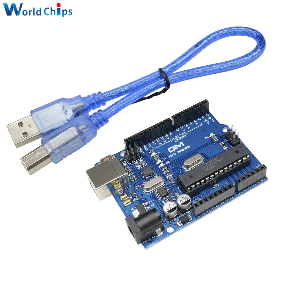 R3 ATmega328P макетная плата CH340G CH340 ATMEGA16U2 зуммер микроконтроллер 3 В 5 в постоянного