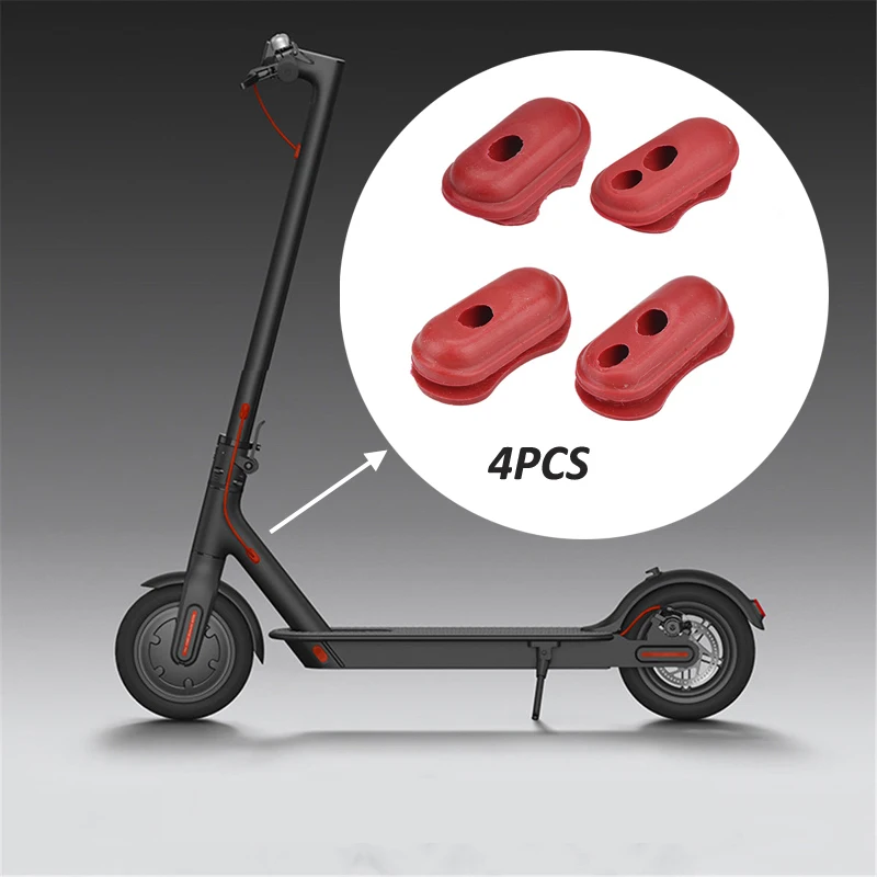 4 шт./компл. порт для зарядки пылезащитный резиновый чехол Xiaomi Mijia M365