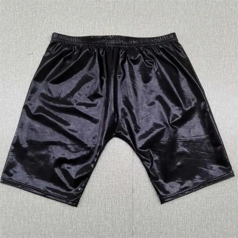 YUAYXEA, модные, из искусственной кожи, Wetlook, на шнуровке, сексуальные шорты, трусики, для мужчин, Клубная одежда, экопель, для фитнеса, трусики, фетиш, эротические костюмы