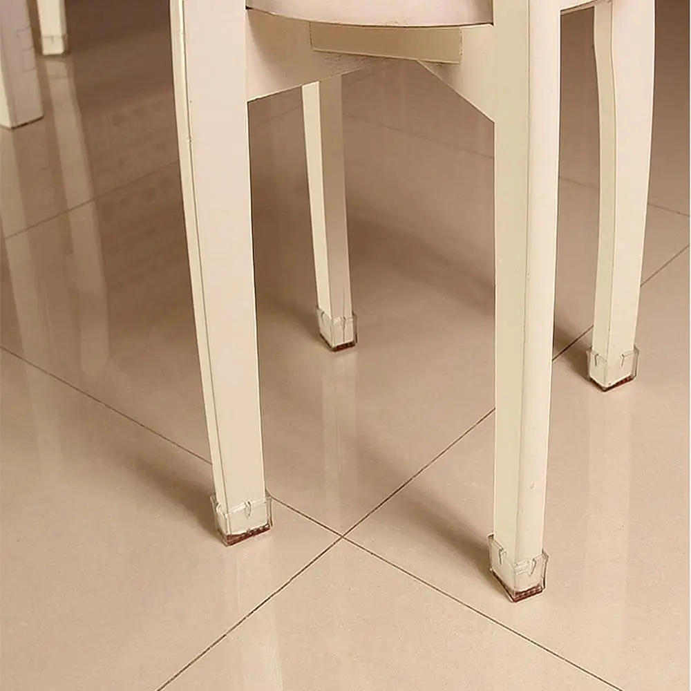 16 шт. прозрачные силиконовые чехлы для мебели ножек и стульев протекторы