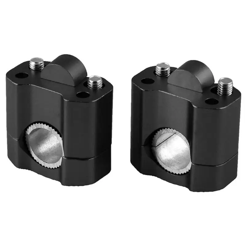 

1 1/8 CNC Aluminum Motorcycle Handlebar Risers 28mm Handle Bar Clamps Universal Conveninently and Simple Installation