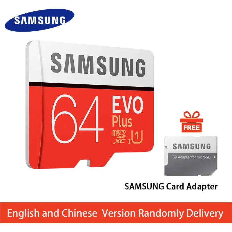 SAMSUNG Карты Памяти 32 Г SDHC SDXC 80 МБ/с. Класса EVO + MicroSD Класс 10 Micro SD UHS I С10 TF Trans Flash ГБ