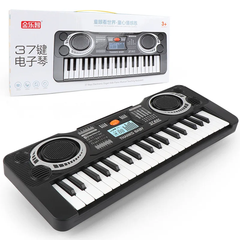 

Puzzle Toy Girl 37 Key Adult Electronic Piano Beginner Children's Musical Instrument Piano Toy Gift