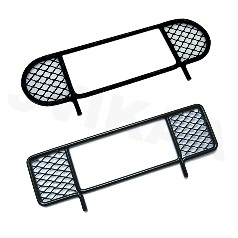 

Metal Front Bumper Anti-Collision Guard Net Middle Fence Grid Camel Trophy for MN D90 D91 MN99S 1/12 RC Car Upgrade Parts