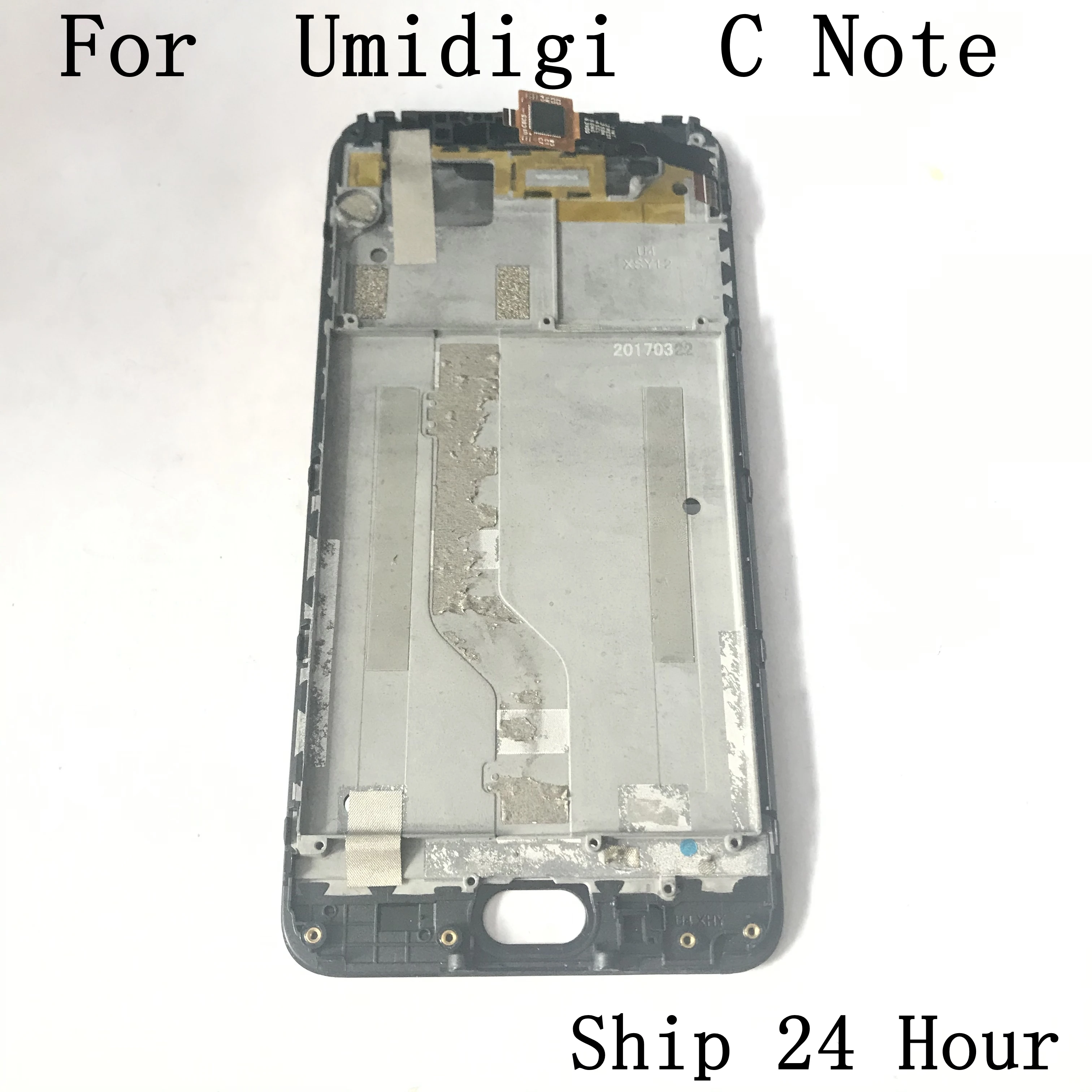 Б/у ЖК экран + сенсорный рамка Сменные аксессуары для UMIDIGI C NOTE MTK6737T