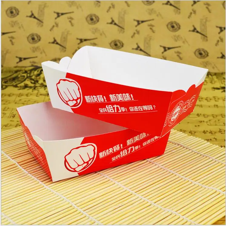WHOLESALE Paper Bowl box fast food french fries cheesy potato wedges takeaway 100PCS LOWEST PRICE | Дом и сад
