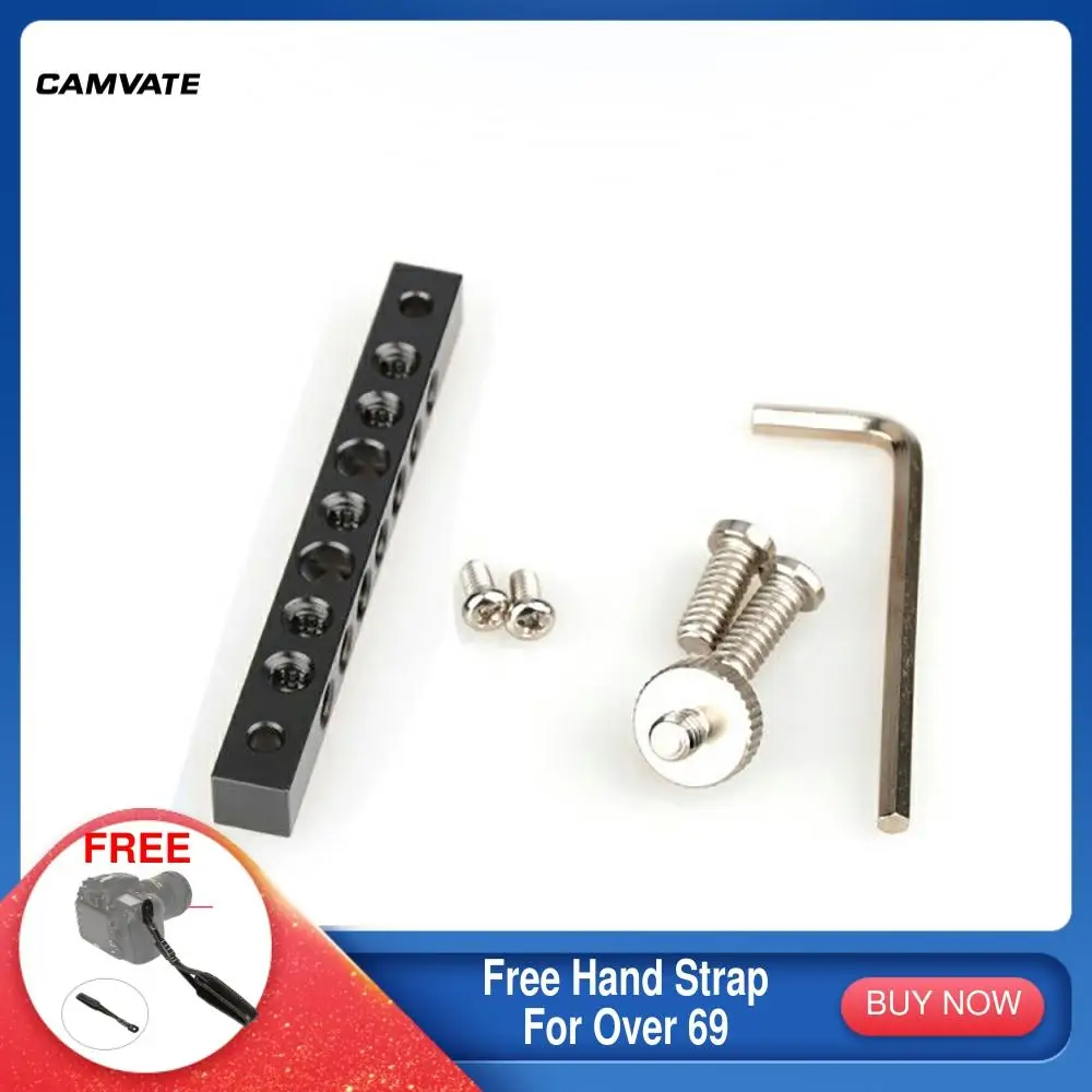 Прохладный брусок для сыра CAMVATE из алюминиевого сплава с отверстиями винтов 1/4