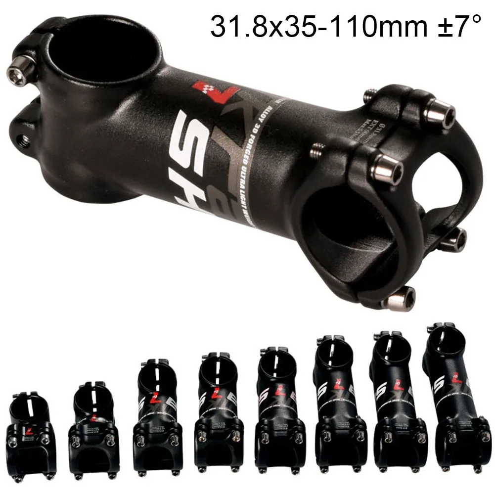 

Bicycle Stem Mountain Road Bike Ultralight Stem 31.8mm Handlebar Â±7Â° 45 55 65 70 80 90 100 110mm For 28.6mmm Fork Cycling Parts