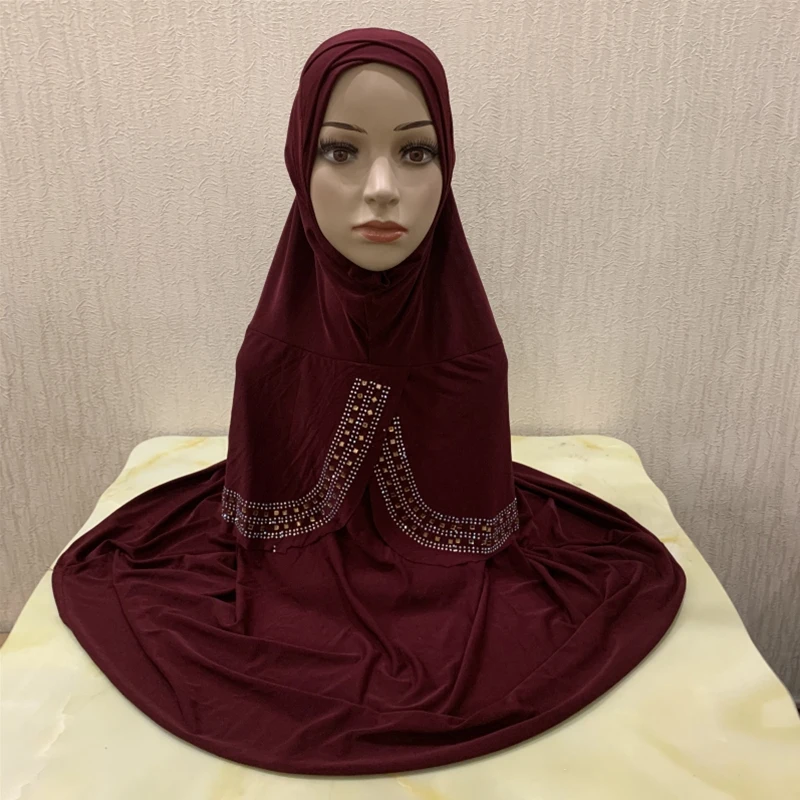 

Muslim scarf for women solid color stripe shawl hijab femme musulman arab wraps headscarf islamic head scarves kopftuch