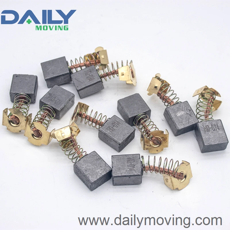 Детали для мобильного скутера 4 полюса 24 В постоянного тока карбоновая щетка 11 мм